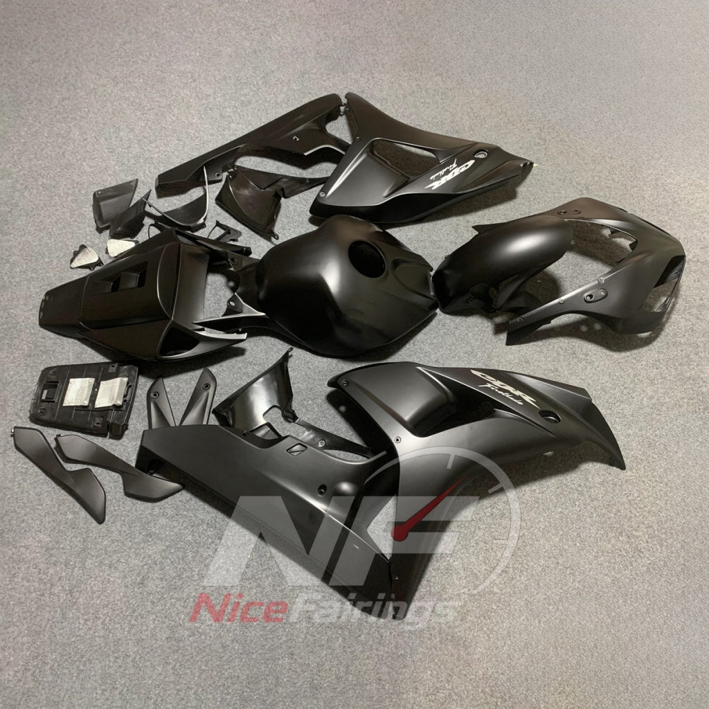 Custom-Painted Black Cowling Panel Set Fits HONDA CBR1000RR 2006-2007 | NiceFairings - front angle image