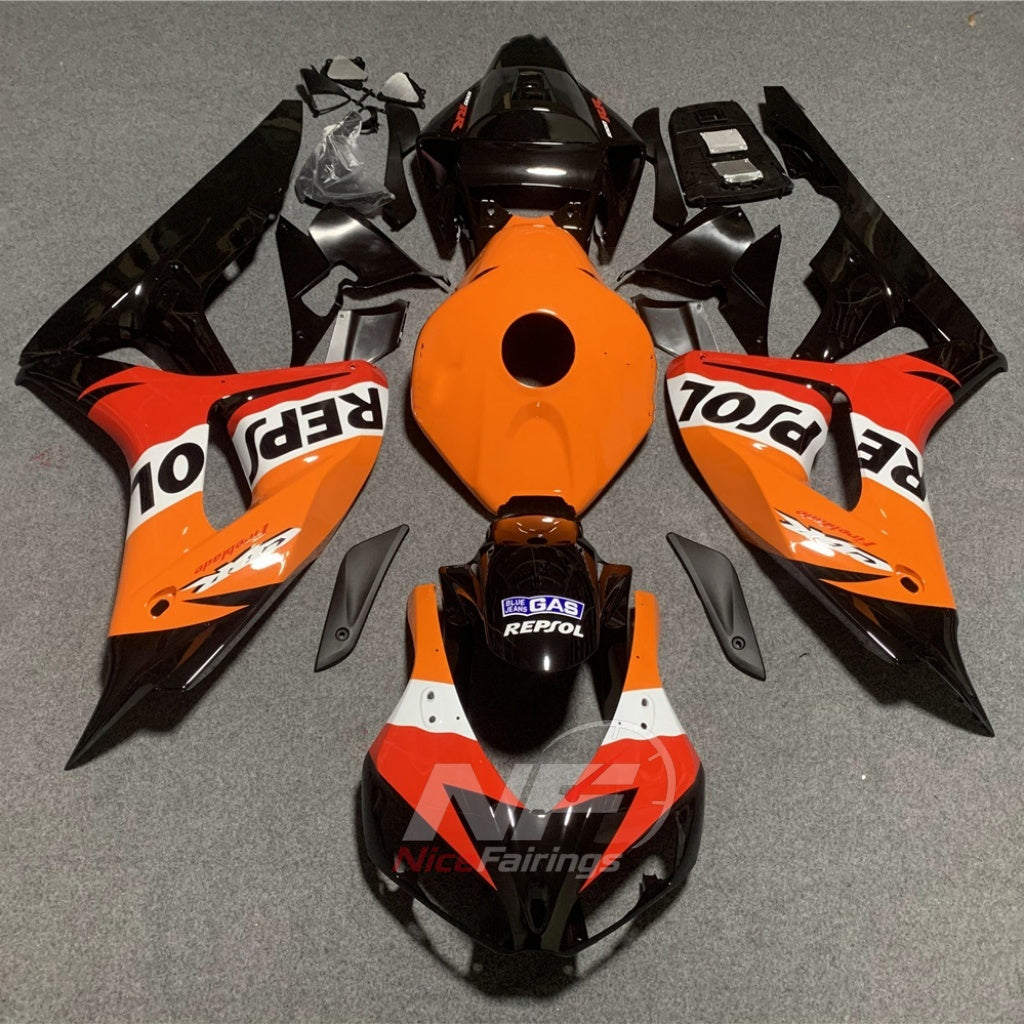 Motorcycle Bodywork Kit Fits 2006-2007 HONDA CBR1000RR | NiceFairings - paint design NO.4 option image