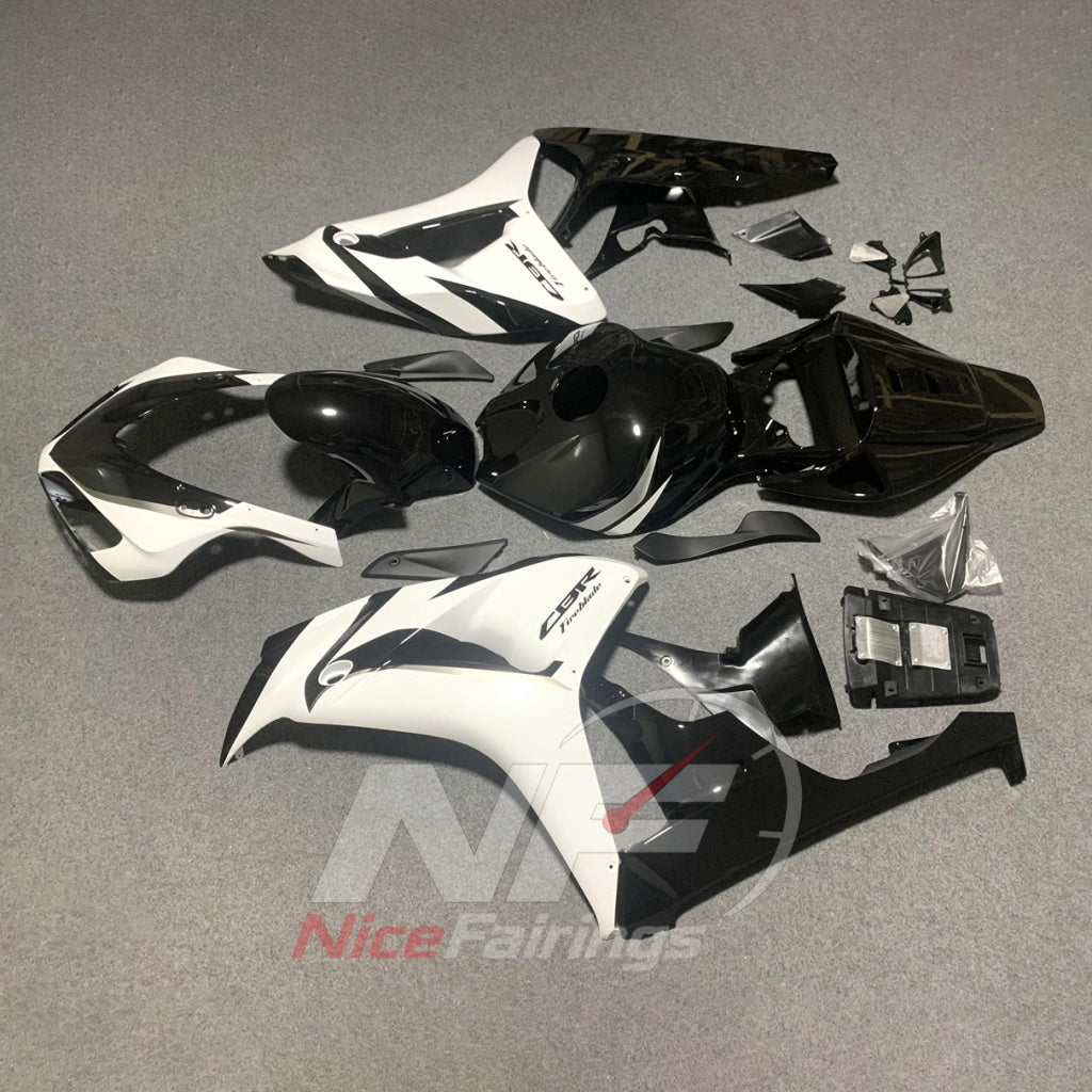 Motorcycle Fairing Kit Fits HONDA CBR1000RR 2006-2007 | NiceFairings - side angle image