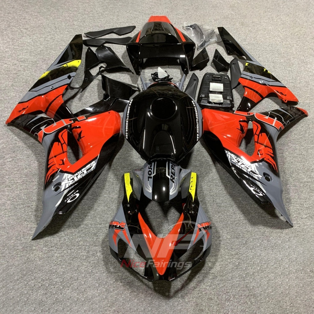 Painted Replacement Body Panels Compatible with 2006-2007 HONDA CBR1000RR | NiceFairings - paint design NO.4 option image