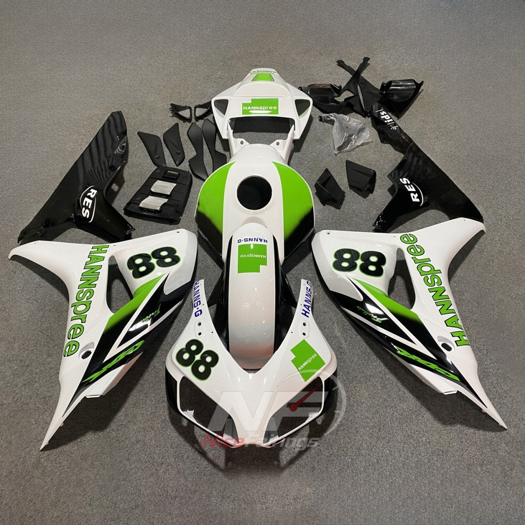 Motorcycle Fairing Kit Fits HONDA CBR1000RR 2006-2007 | NiceFairings - paint design NO.6 option image