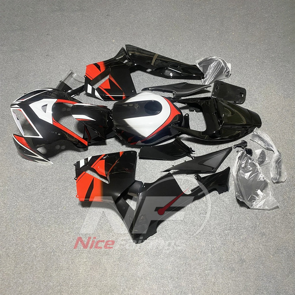 Replacement Injection-Molded Fairing Set Compatible with Honda CBR600RR F5 2005-2006 | NiceFairings - side angle image