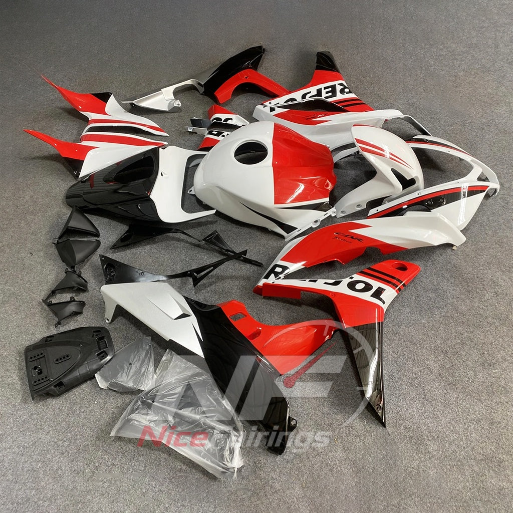 Aftermarket Sportbike Bodywork Set Fits 2007-2008 Honda CBR600RR F5 | NiceFairings - front angle image
