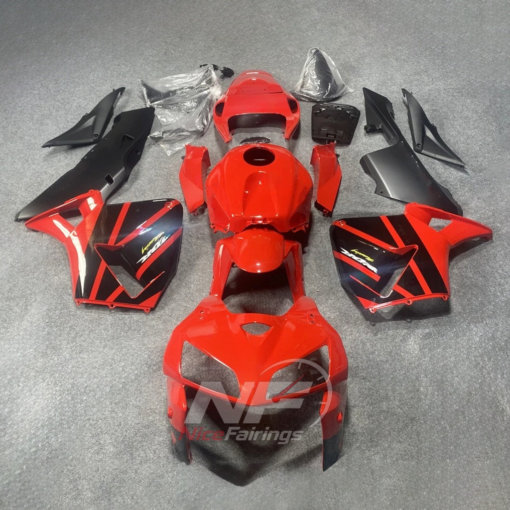 Replacement ABS Plastic Cowling Kit Fits 2005-2006 Honda CBR600RR F5 | NiceFairings - paint design NO.5 option image