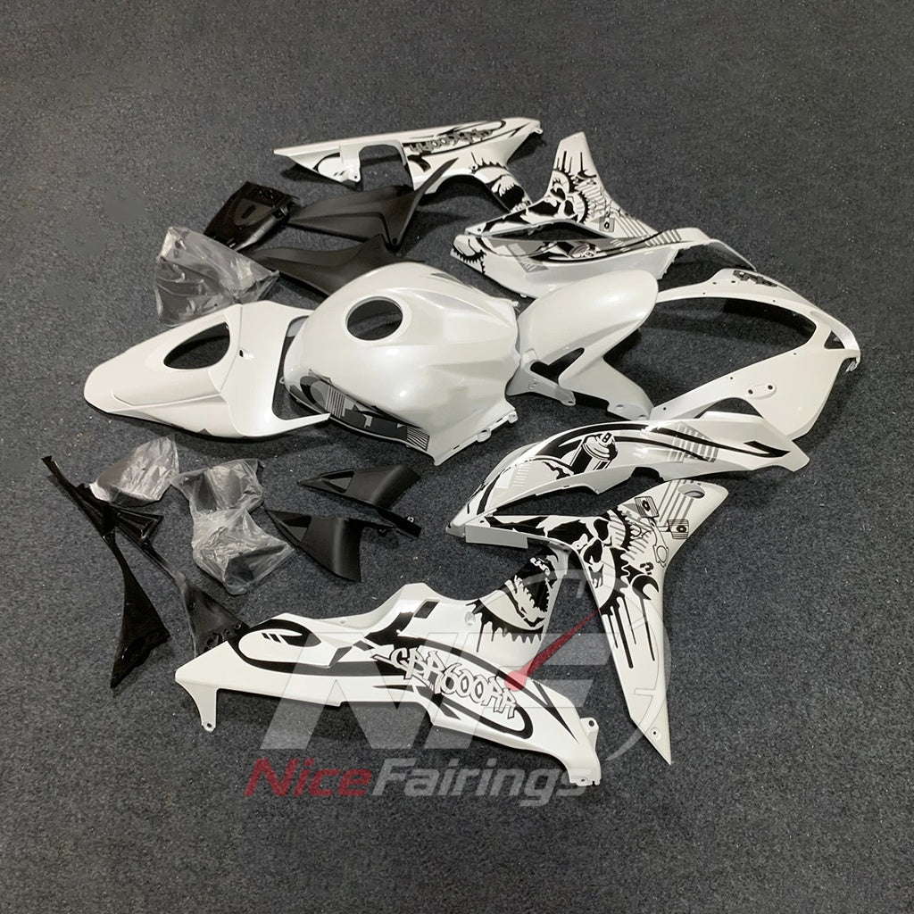 Custom-Painted ABS Fairing Panel Kit Fits Honda CBR600RR F5 2007-2008 | NiceFairings - front angle image