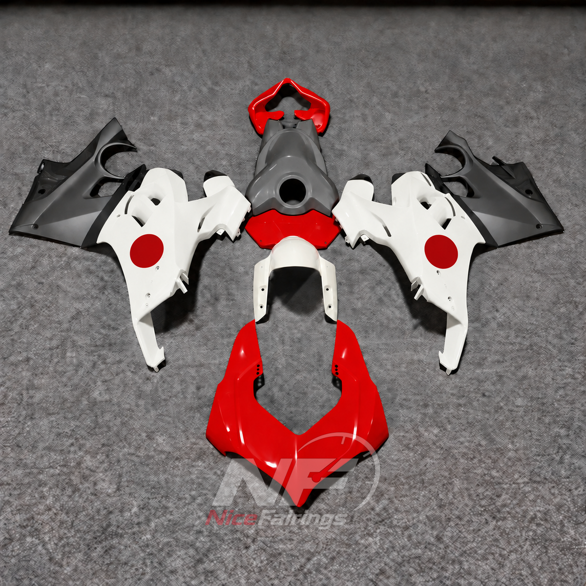 Custom-Painted ABS Plastic Bodywork Kit Fits DUCATI Panigale V4 V4S 2020-2021 | NiceFairings - paint design NO.7 option image