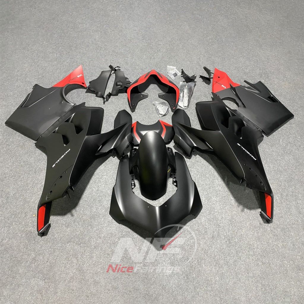 Elite Matte Black Motorcycle Bodywork Kit Fits 2020-2021 DUCATI Panigale V4 V4S - Circuit Specification | NiceFairings - main product image