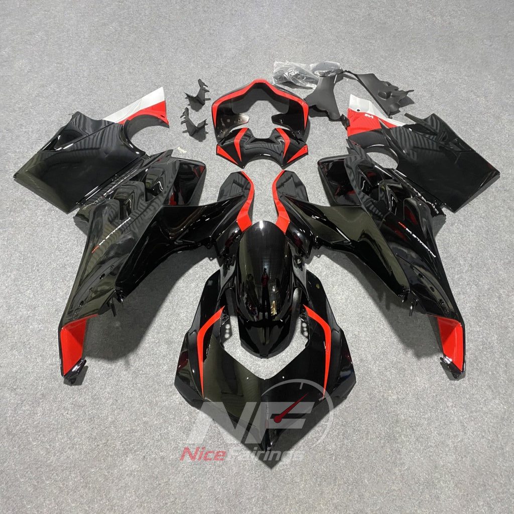 Ready-To-Install Black Cowling Panel Set Fits DUCATI Panigale V4 V4S 2020-2021 | NiceFairings - main product image