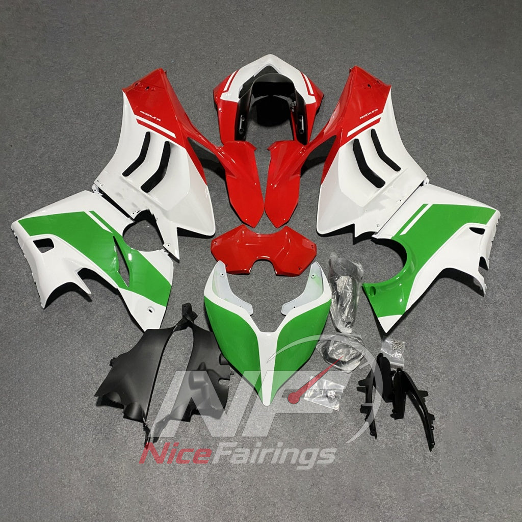 Premium Sportbike Fairing Set Fits DUCATI Panigale V4 V4S 2020-2021 | NiceFairings - side angle image