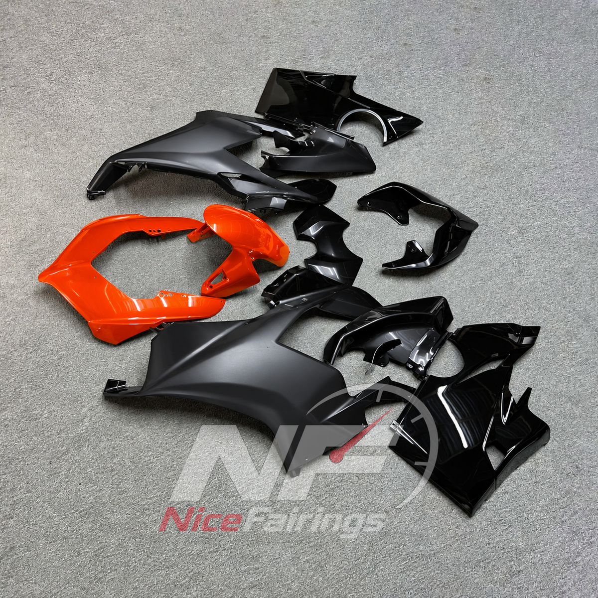 ABS Body Panel Kit Fits DUCATI Panigale V4 V4S 2018-2019 - Painted | NiceFairings - front angle image