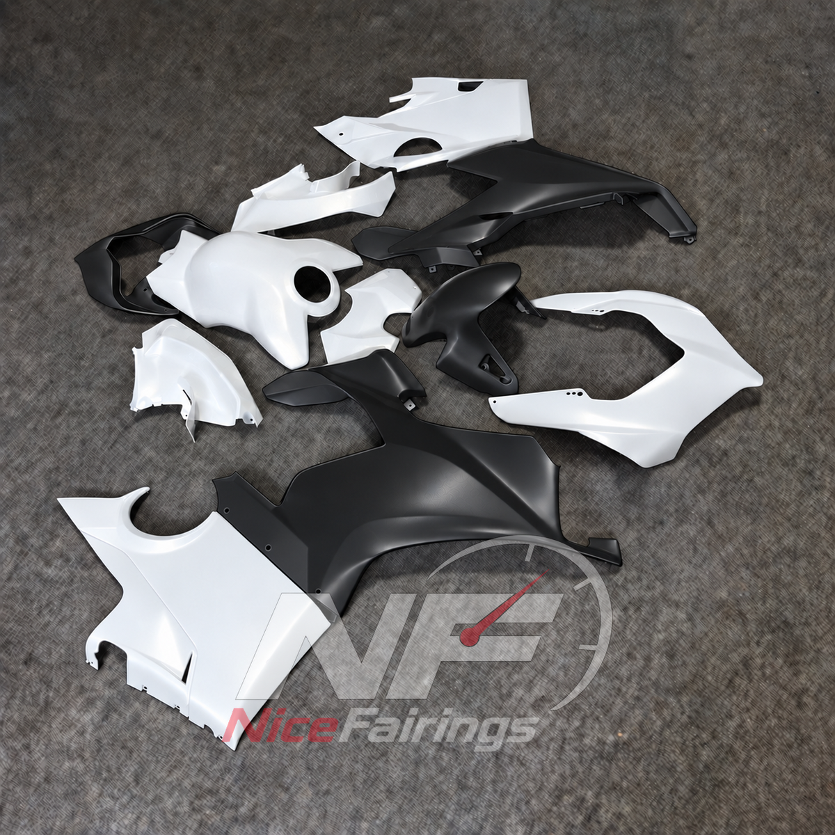 ABS Injection Bodywork Kit Fits DUCATI Panigale V4 V4S 2018-2019 - Replacement | NiceFairings - front angle image