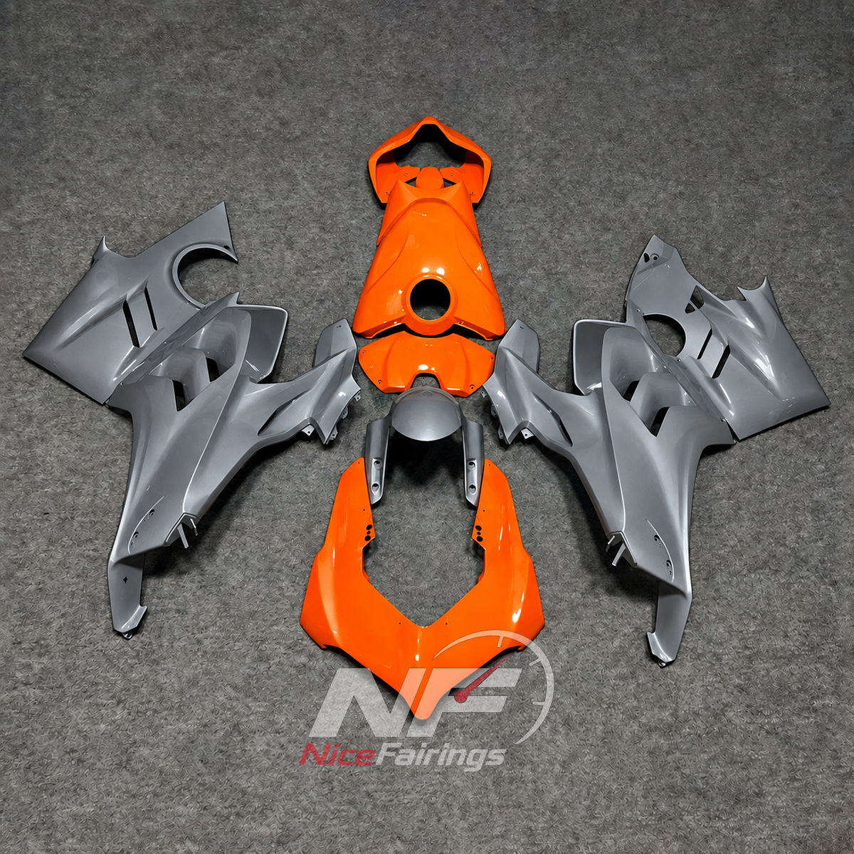 Pro-Series Motorcycle Fairing Kit Fits DUCATI Panigale V4 V4S 2022-2024 - Factory Custom | NiceFairings - paint design NO.7 option image