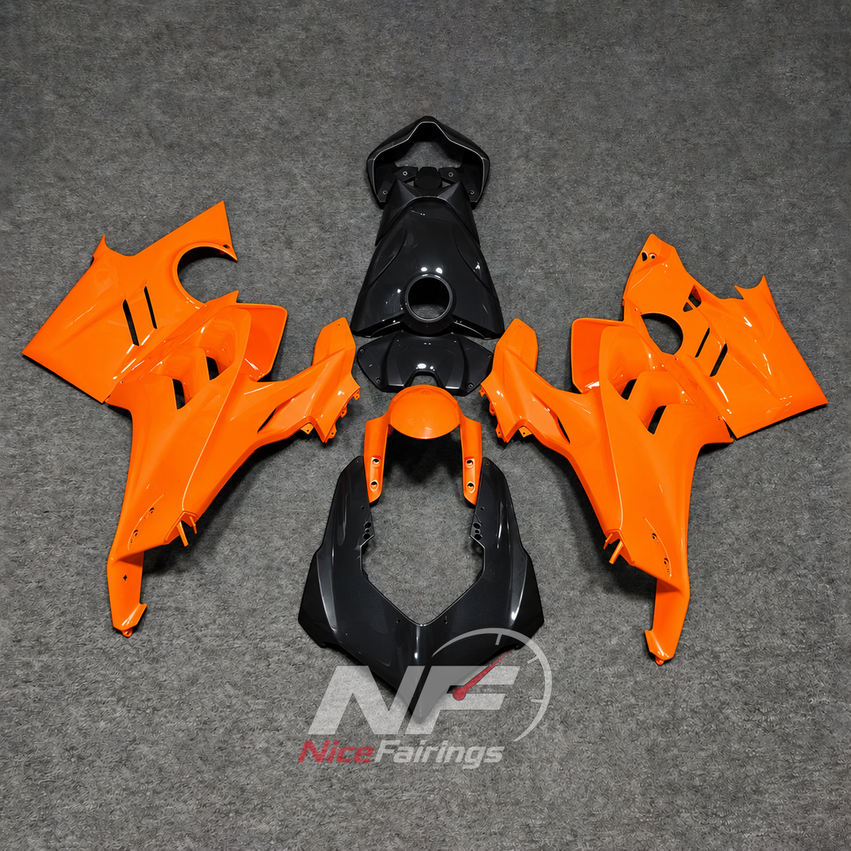 Custom-Painted Sportbike Bodywork Set Fits 2022-2024 DUCATI Panigale V4 V4S - Aero-Dynamic Edition | NiceFairings - paint design NO.8 option image