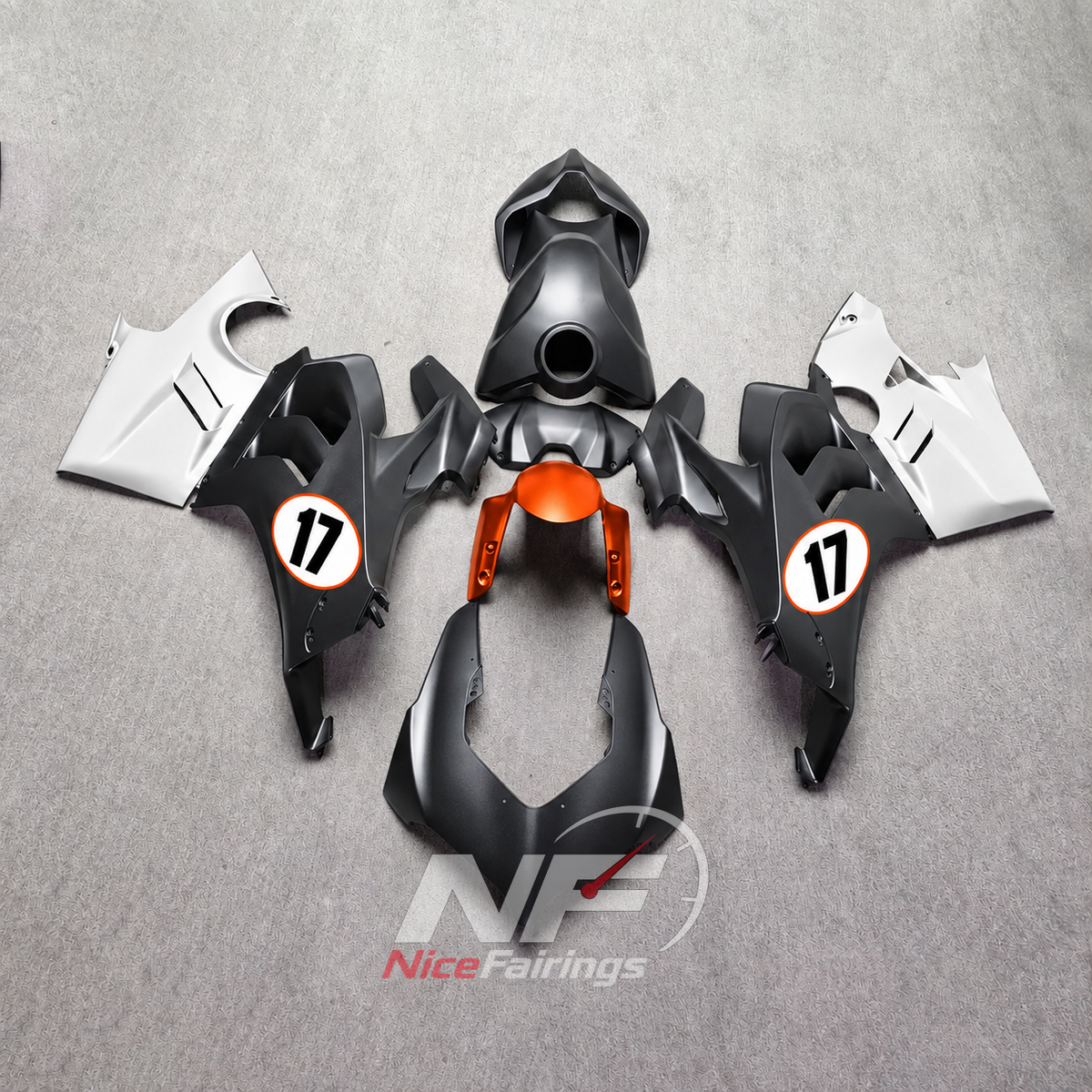 Matte-Finish Cowling Panel Set Fits DUCATI Panigale V4 V4S 2022-2024 | NiceFairings - main product image