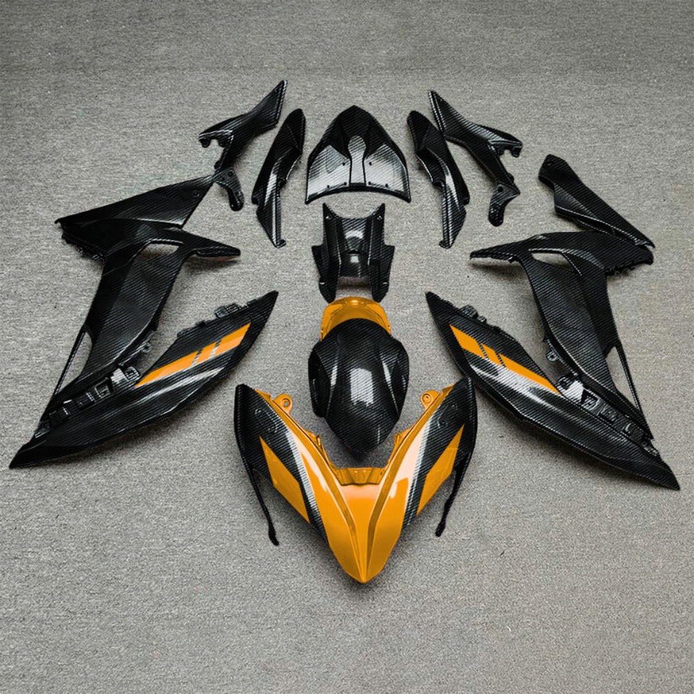 Carbon Fiber Sportbike Fairings Kit for KAWASAKI Ninja 650 ER-6F 2017-2019 - Full Replacement Street Racing Panel Set | NiceFairings