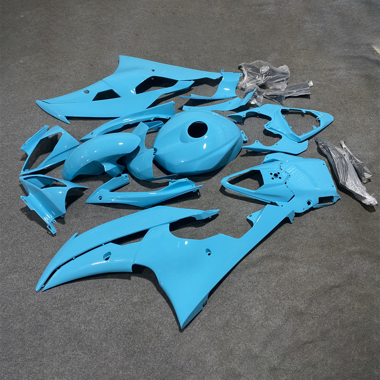 Yamaha YZF-R6 2008-2016 Full Fairing Kit High Quality ABS Plastic Motorcycle Bodywork Replacement Parts