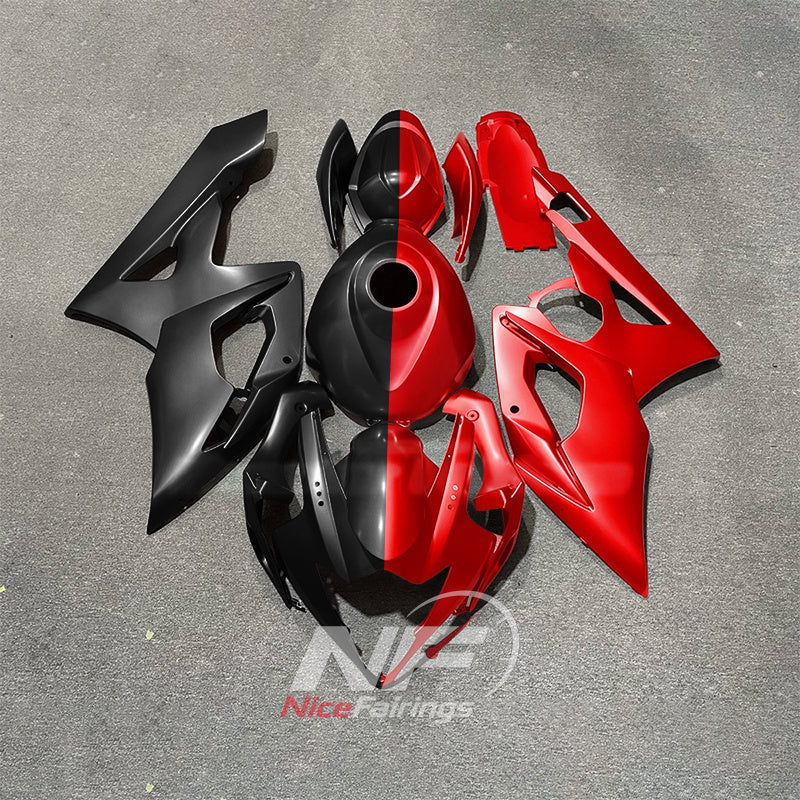 Race-Grade ABS Cowling Panels Compatible with 2005-2006 SUZUKI GSX-R1000 K5 | NiceFairings - paint design NO.6 option image