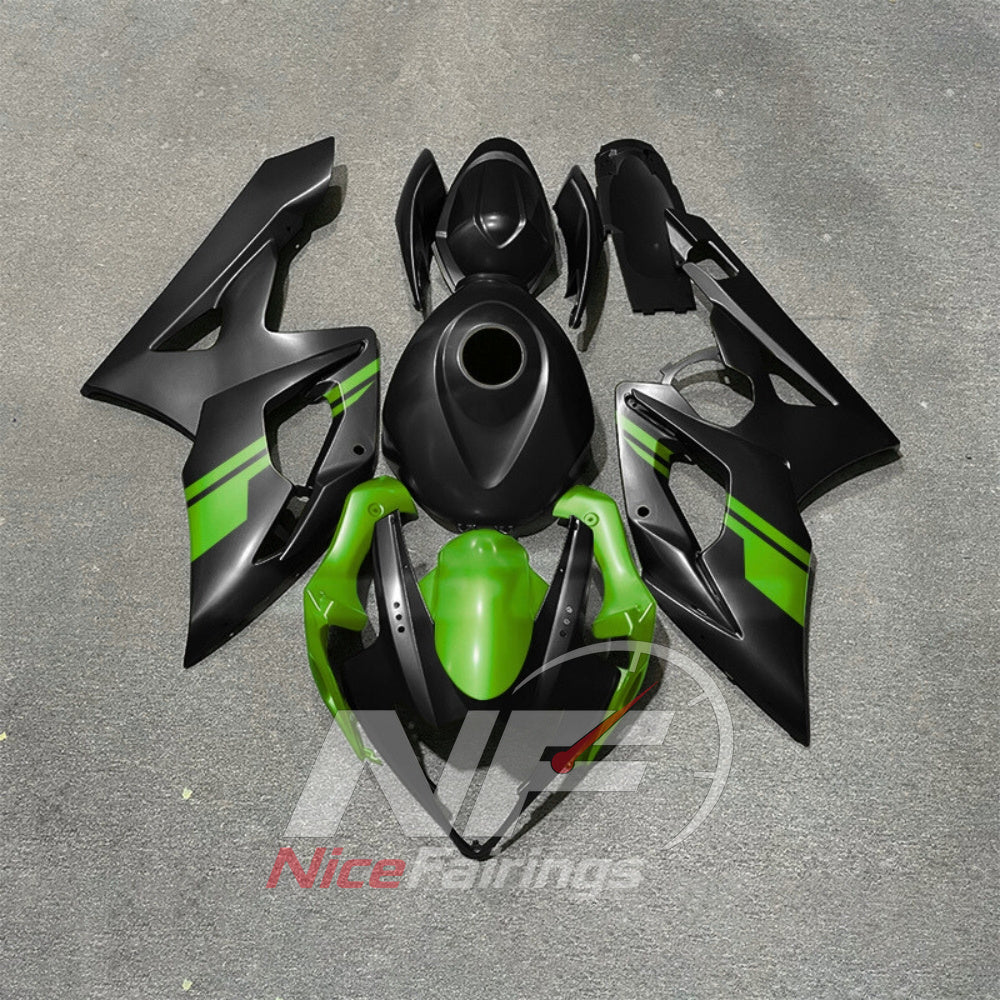 Painted Injection-Molded Fairing Set Fits SUZUKI GSX-R1000 K5 2005-2006 | NiceFairings - paint design NO.9 option image
