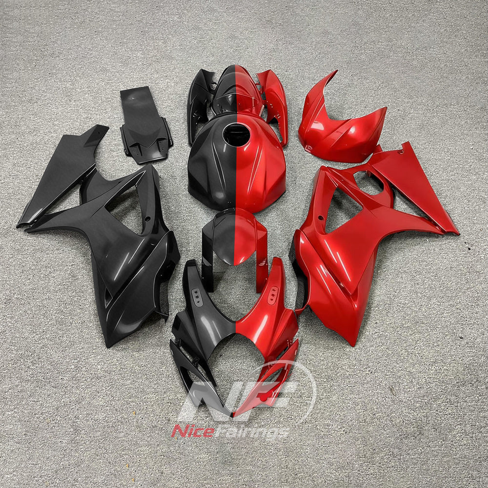 ABS Plastic Cowling Kit Fits Suzuki GSX-R1000 2007-2008 | NiceFairings - paint design NO.2 option image