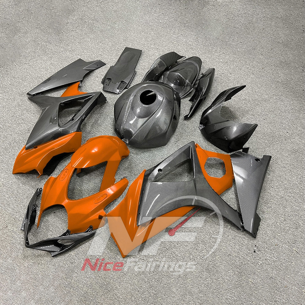 Replacement Motorcycle Cowling Kit Fits Suzuki GSX-R1000 2007-2008 | NiceFairings - front angle image