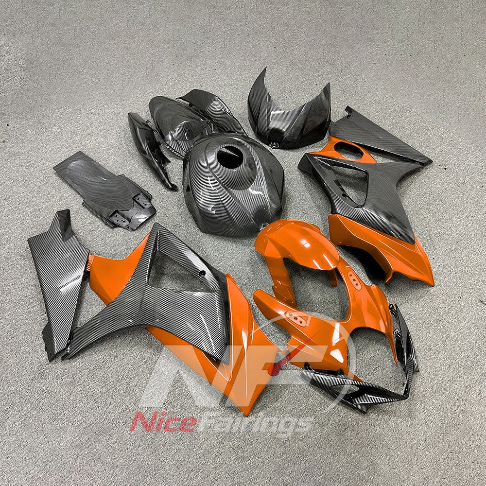 Replacement Motorcycle Cowling Kit Fits Suzuki GSX-R1000 2007-2008 | NiceFairings - side angle image