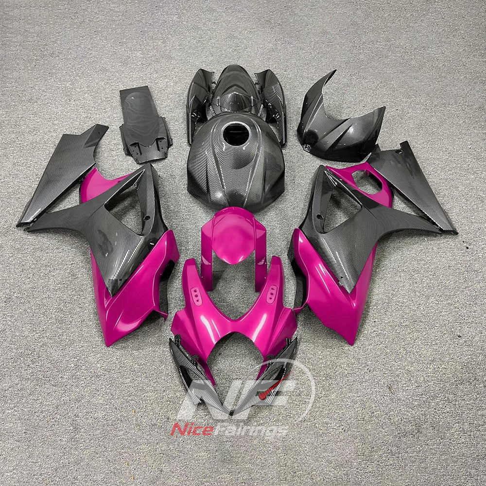 Replacement Motorcycle Cowling Kit Fits Suzuki GSX-R1000 2007-2008 | NiceFairings - paint design NO.2 option image