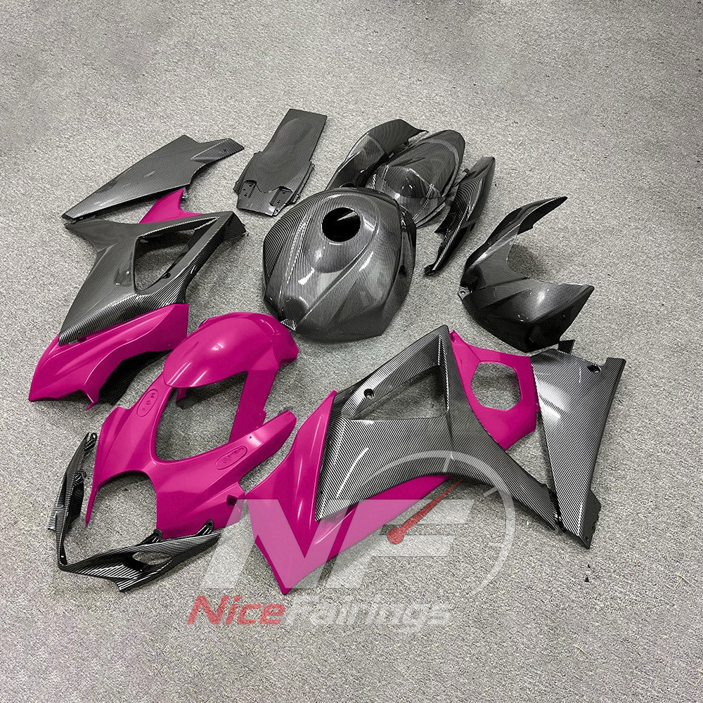 Painted Sportbike Cowling Set Fits 2007-2008 Suzuki GSX-R1000 | NiceFairings - front angle image