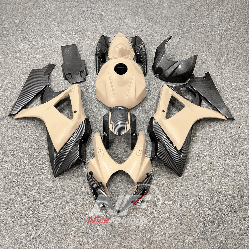 Sportbike Bodywork Set Compatible with Suzuki GSX-R1000 2007-2008 | NiceFairings - paint design NO.3 option image