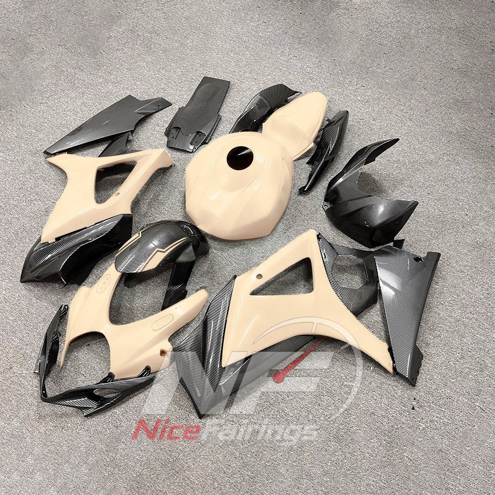 Custom-Painted ABS Plastic Cowling Kit Fits 2007-2008 Suzuki GSX-R1000 | NiceFairings - front angle image