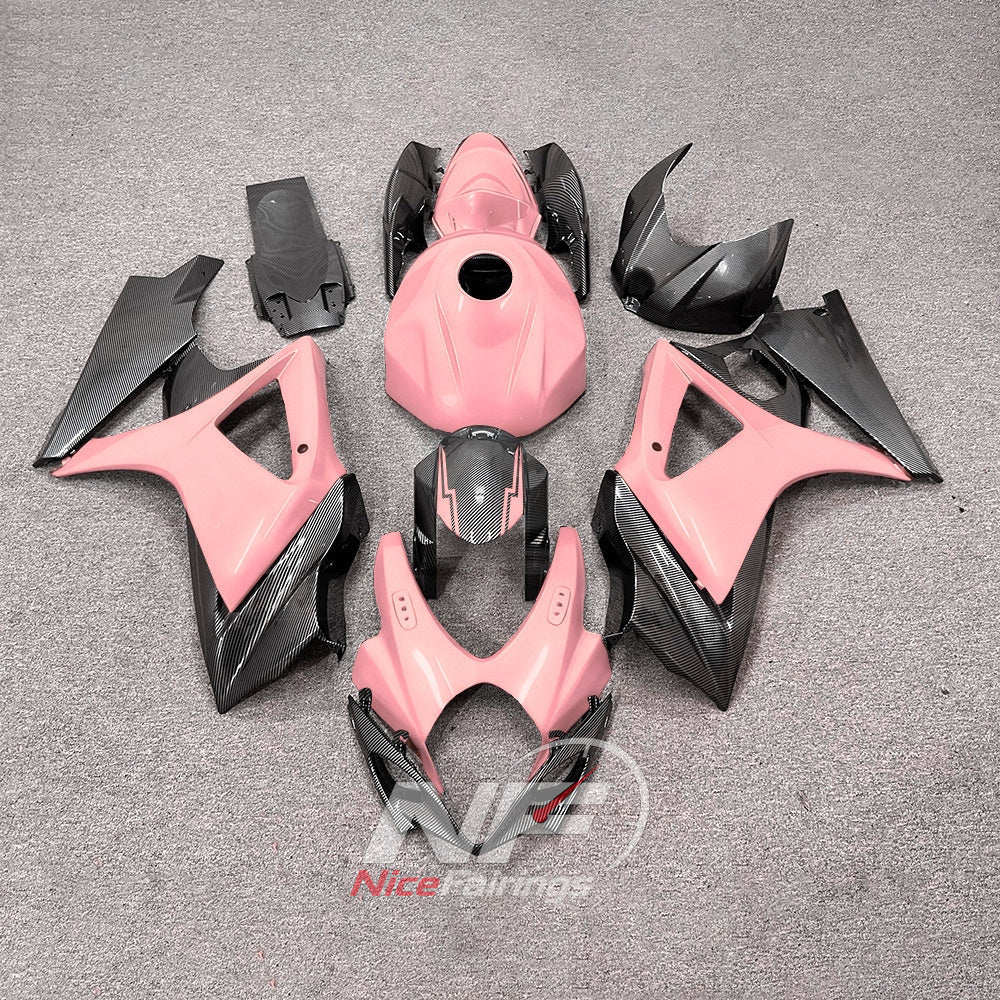 Sportbike Bodywork Set Compatible with Suzuki GSX-R1000 2007-2008 | NiceFairings - paint design NO.4 option image