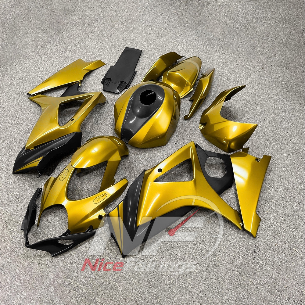 Replacement ABS Cowling Set Fits Suzuki GSX-R1000 2007-2008 | NiceFairings - front angle image