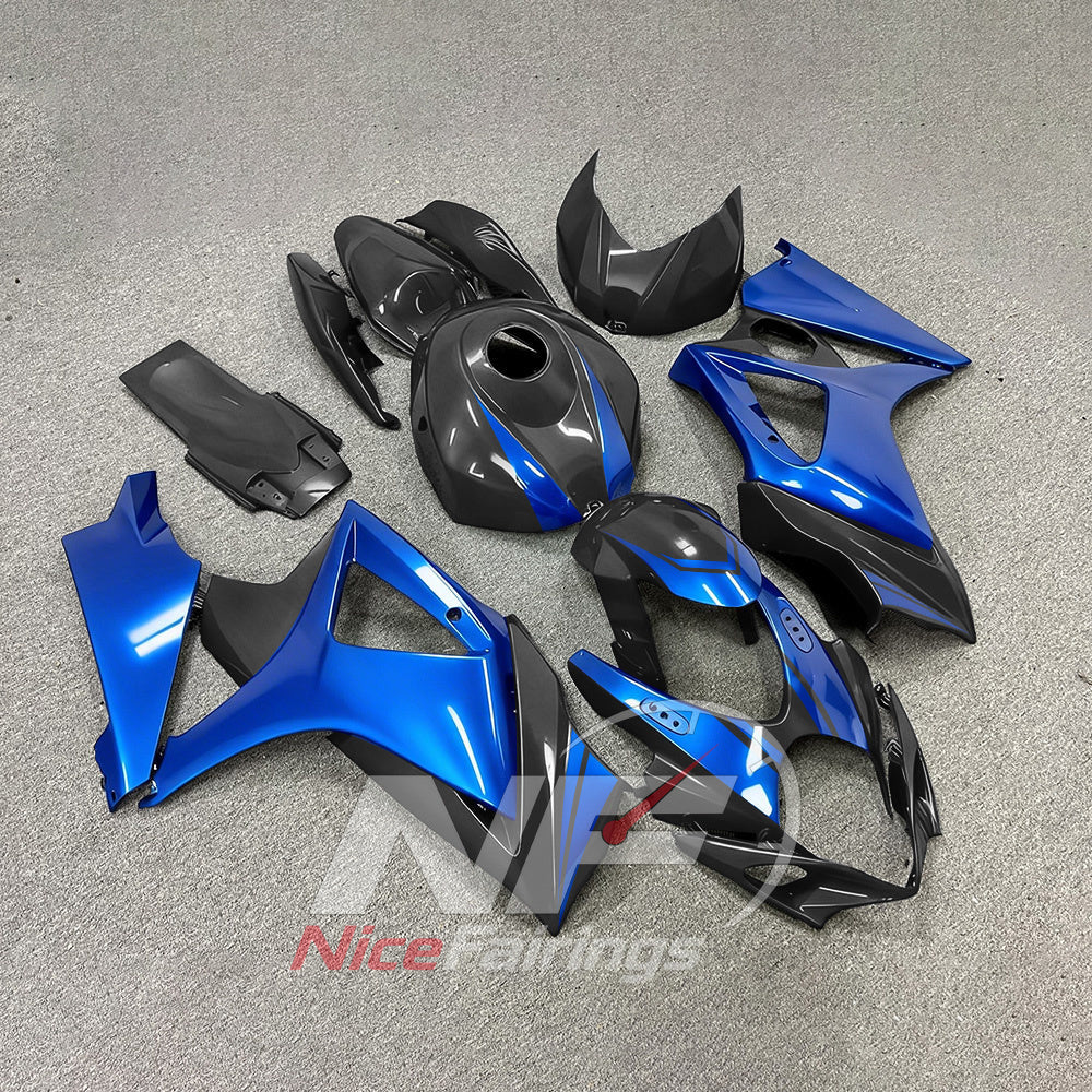 Painted ABS Plastic Bodywork Kit Fits 2007-2008 Suzuki GSX-R1000 | NiceFairings - front angle image