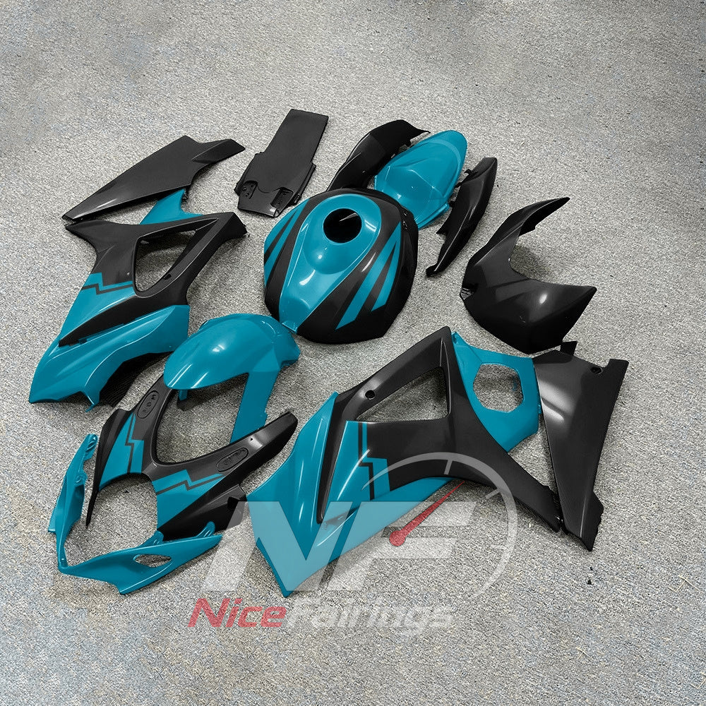 Custom-Painted ABS Fairing Panel Kit Fits Suzuki GSX-R1000 2007-2008 | NiceFairings - front angle image