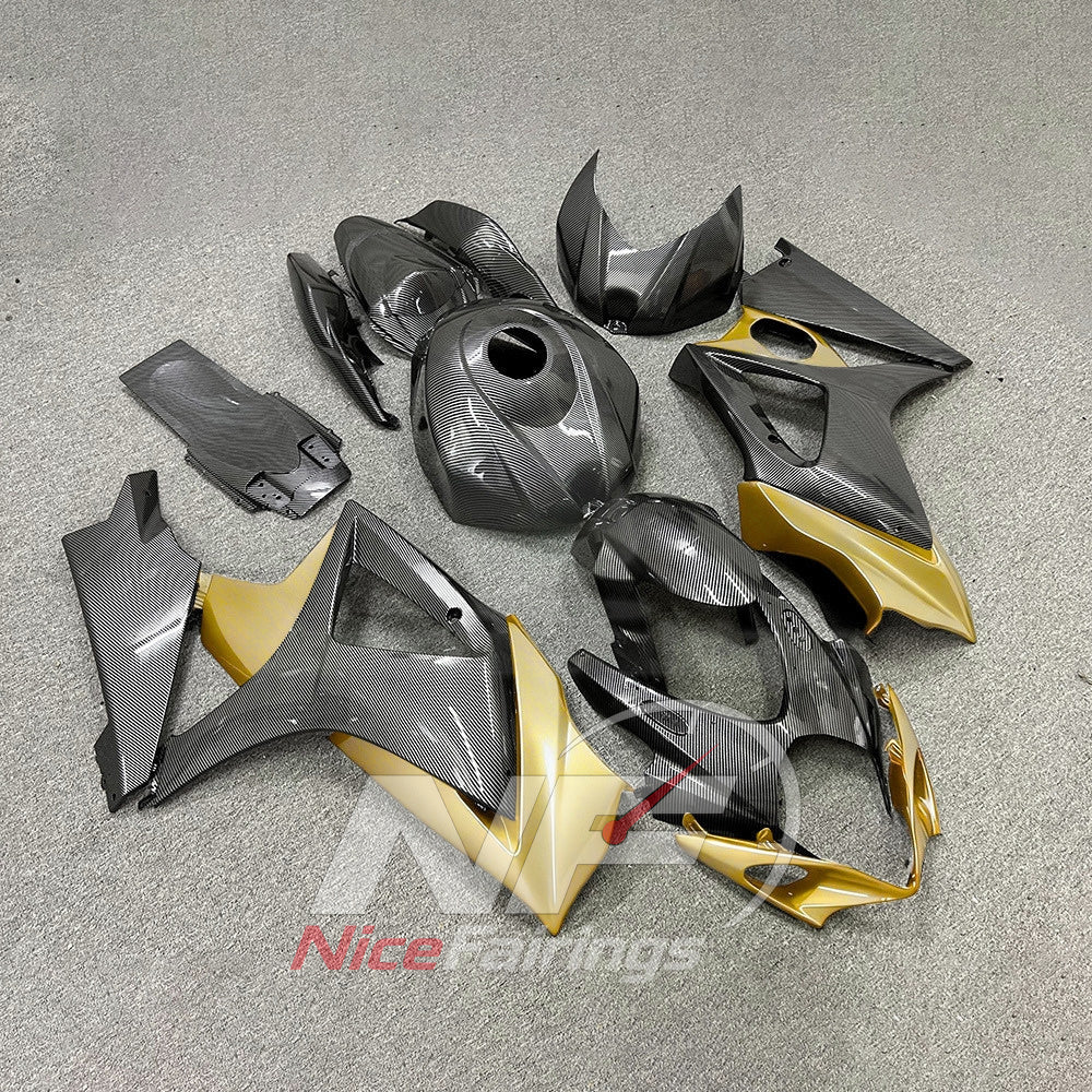 Custom-Painted Injection-Molded Panel Kit Fits Suzuki GSX-R1000 2007-2008 | NiceFairings - side angle image