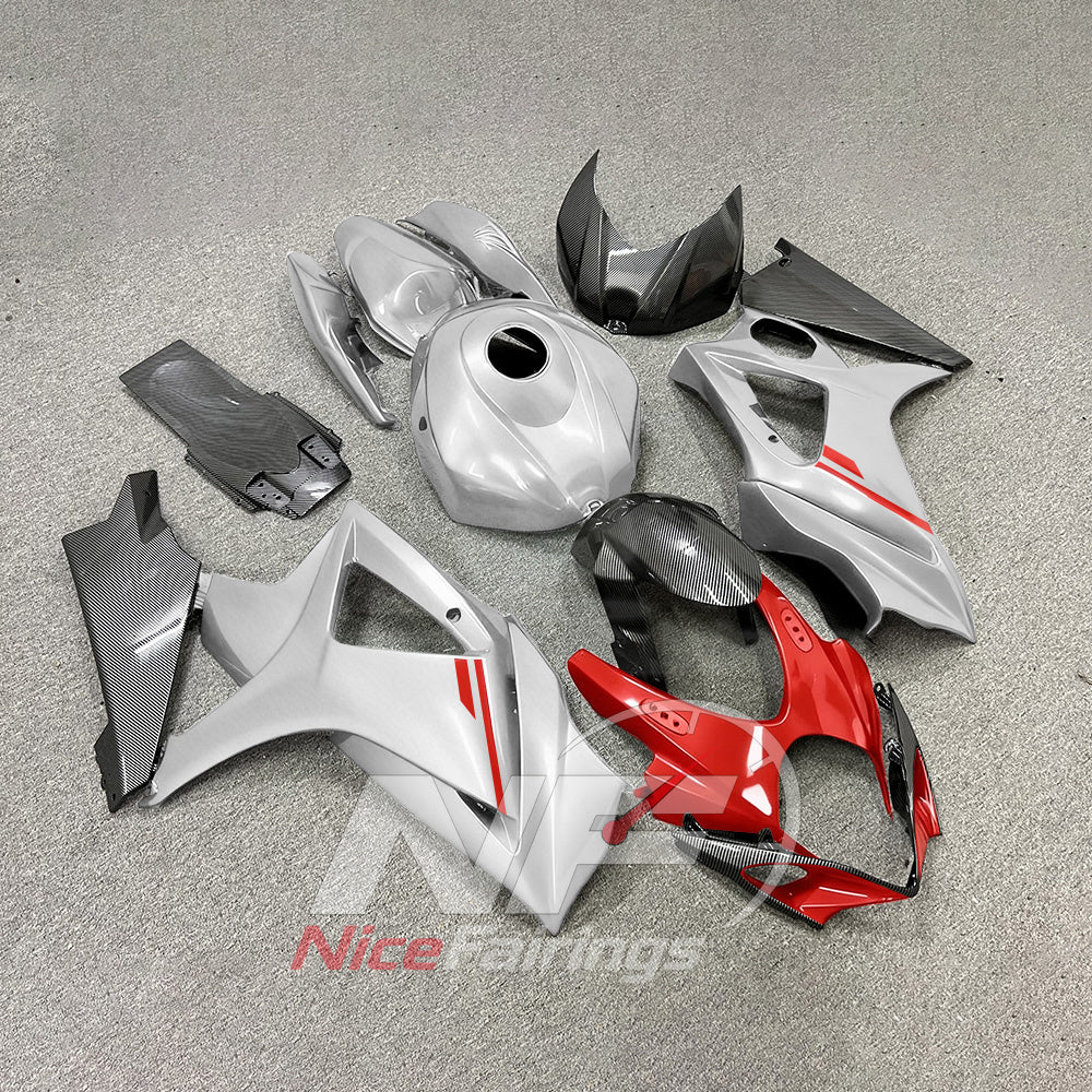 Custom-Painted Injection-Molded Cowling Set Fits Suzuki GSX-R1000 2007-2008 | NiceFairings - front angle image