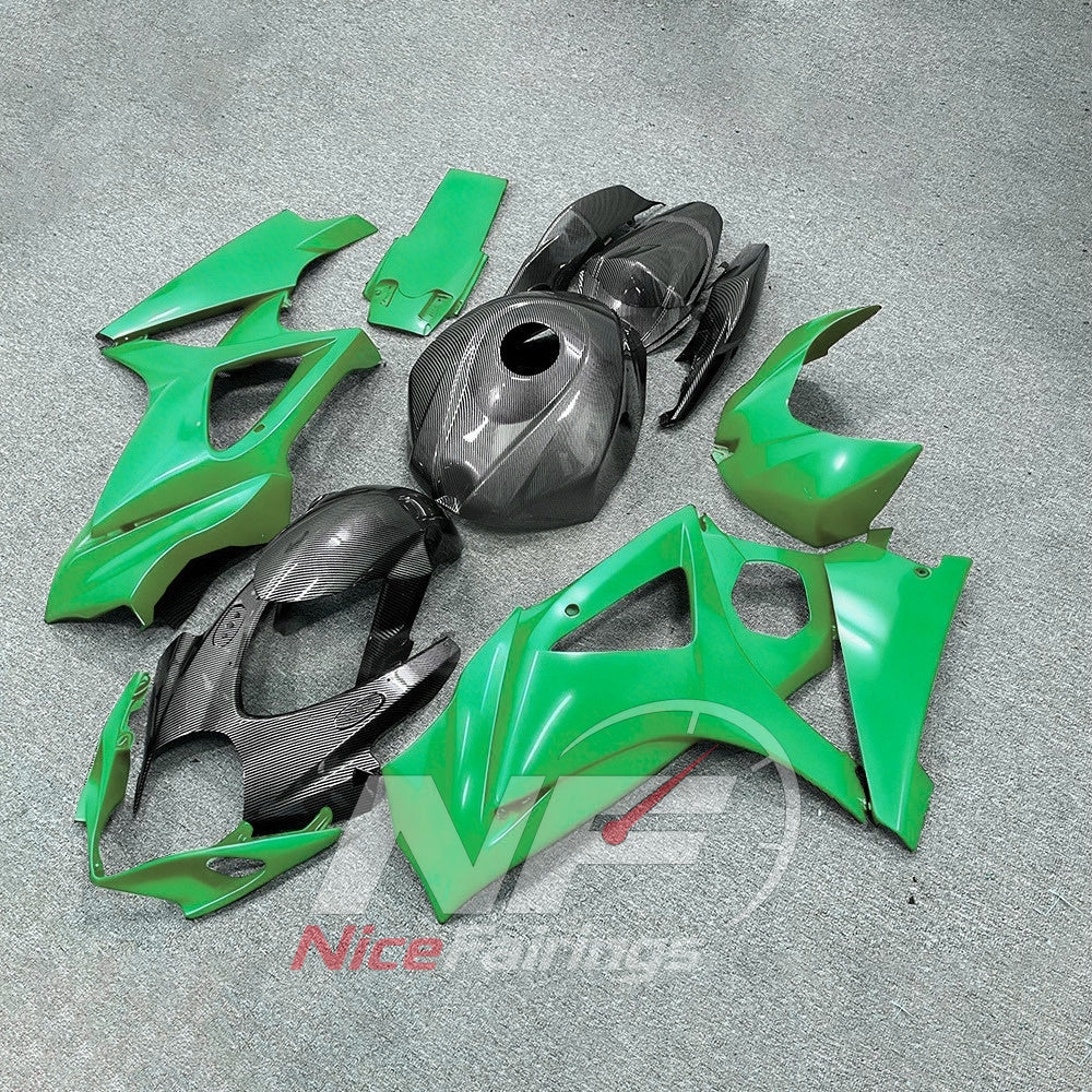 Replacement Motorcycle Fairing Kit Compatible with Suzuki GSX-R1000 2007-2008 | NiceFairings - front angle image