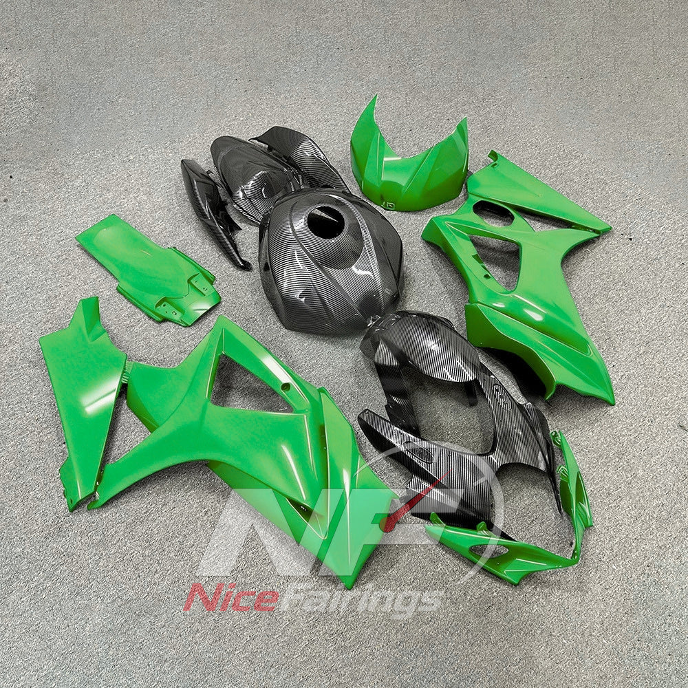 Replacement Motorcycle Fairing Kit Compatible with Suzuki GSX-R1000 2007-2008 | NiceFairings - side angle image