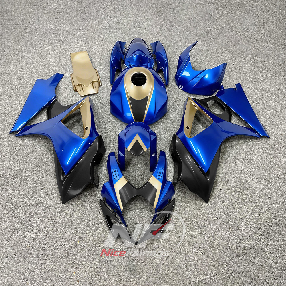 Custom-Painted Sportbike Bodywork Set Compatible with Suzuki GSX-R1000 2007-2008 | NiceFairings - main product image