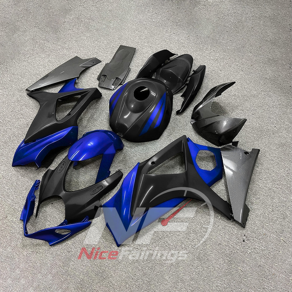 Painted ABS Plastic Fairing Kit Fits Suzuki GSX-R1000 2007-2008 | NiceFairings - front angle image