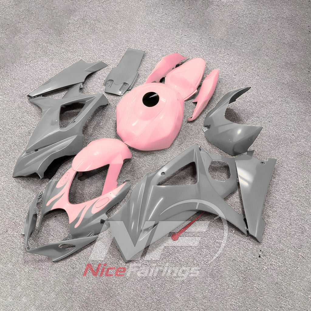 Custom-Painted ABS Plastic Body Panel Set Fits 2007-2008 Suzuki GSX-R1000 | NiceFairings - front angle image