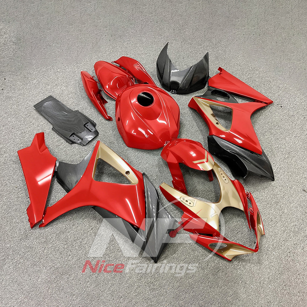 Painted ABS Plastic Fairing Set Fits Suzuki GSX-R1000 2007-2008 | NiceFairings - front angle image
