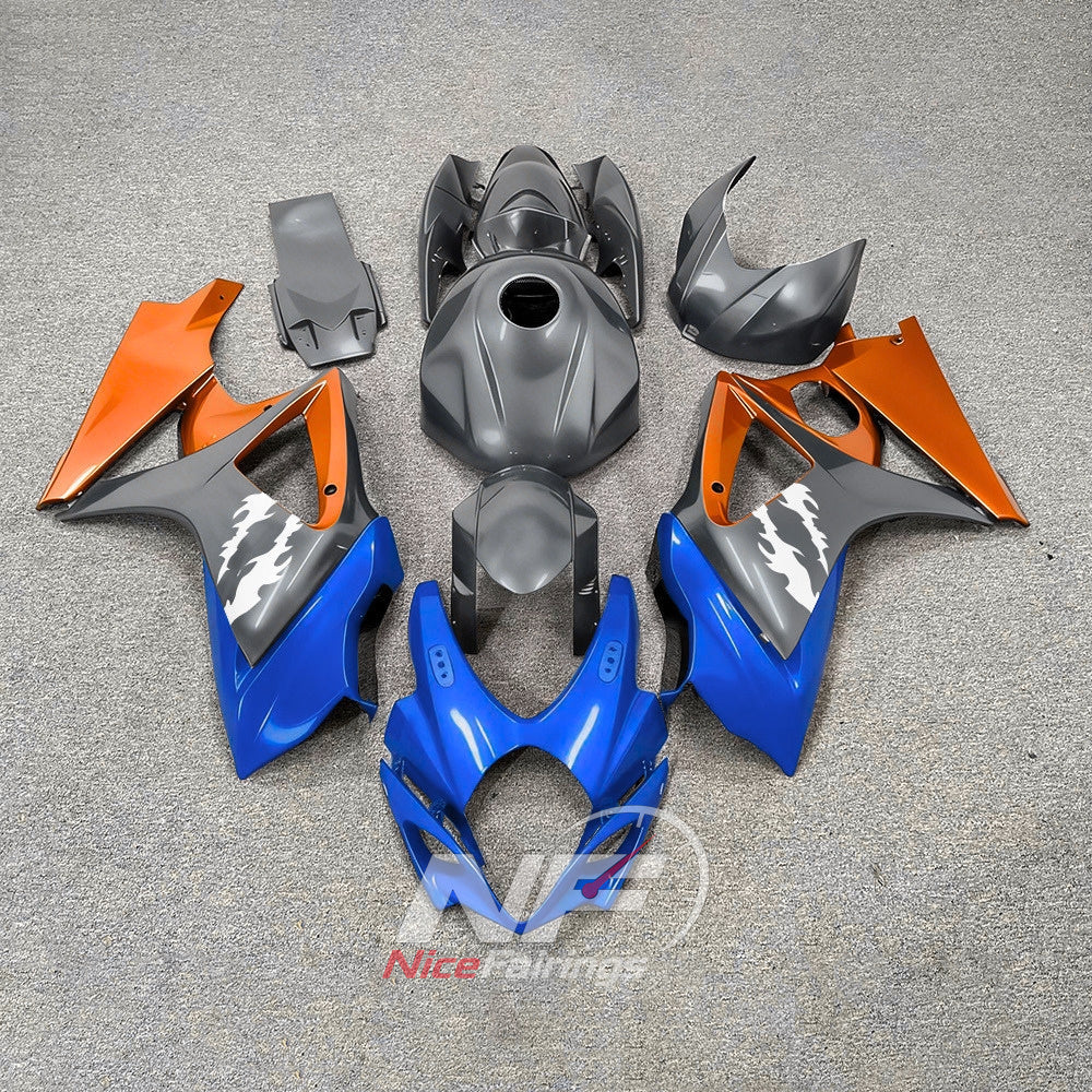 Painted ABS Injection Fairing Kit Fits Suzuki GSX-R1000 2007-2008 | NiceFairings - main product image
