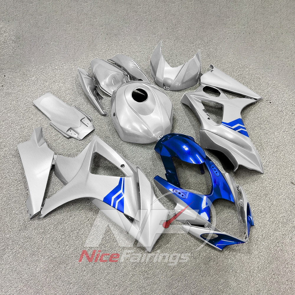 Custom-Painted ABS Cowling Set Compatible with Suzuki GSX-R1000 2007-2008 | NiceFairings - side angle image