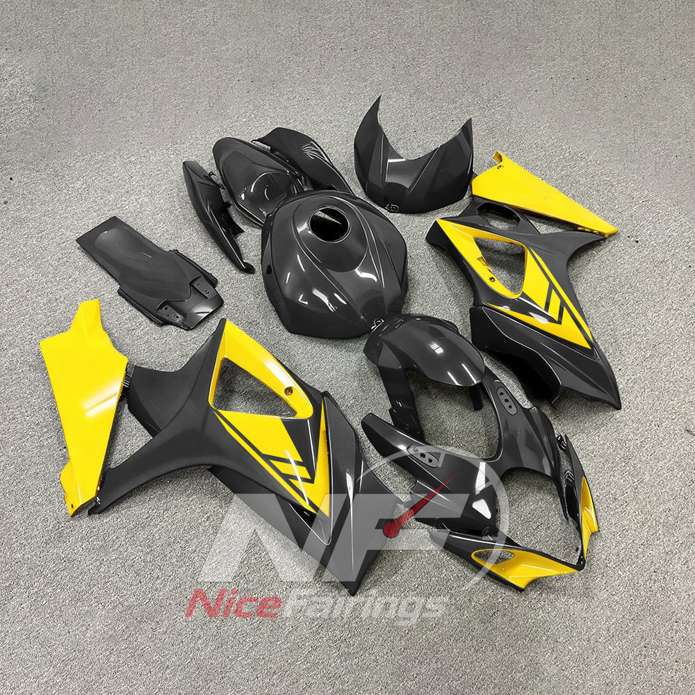 Aftermarket ABS Plastic Bodywork Kit Fits Suzuki GSX-R1000 2007-2008 | NiceFairings - front angle image