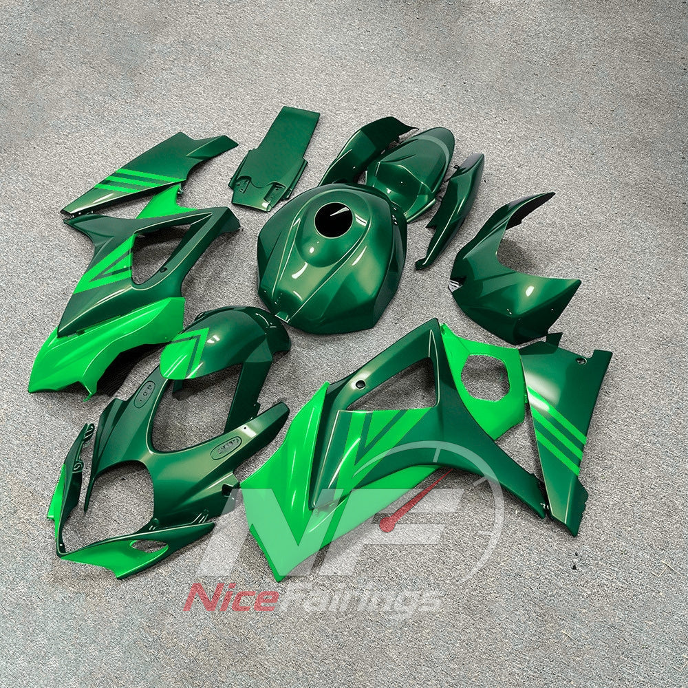Painted ABS Fairing Panel Kit Compatible with Suzuki GSX-R1000 2007-2008 | NiceFairings - front angle image