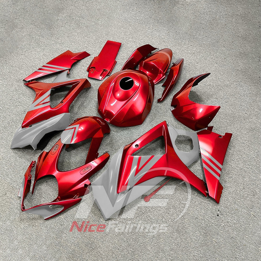 ABS Plastic Cowling Kit Fits Suzuki GSX-R1000 2007-2008 | NiceFairings - front angle image