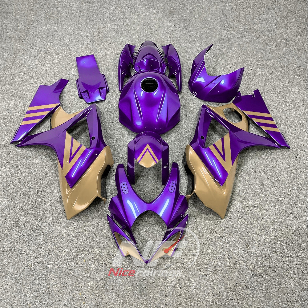 Custom-Painted Sportbike Fairing Set Fits 2007-2008 Suzuki GSX-R1000 | NiceFairings - main product image