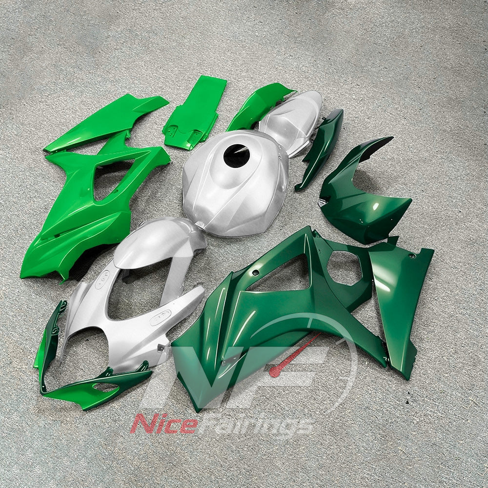 Injection-Molded Cowling Set Compatible with Suzuki GSX-R1000 2007-2008 | NiceFairings - front angle image