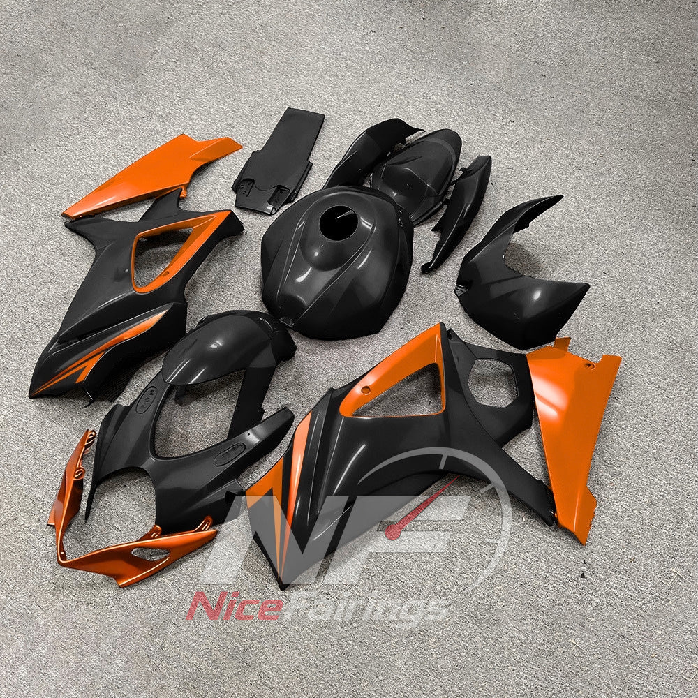 Aftermarket Motorcycle Fairing Kit Fits 2007-2008 Suzuki GSX-R1000 | NiceFairings - front angle image