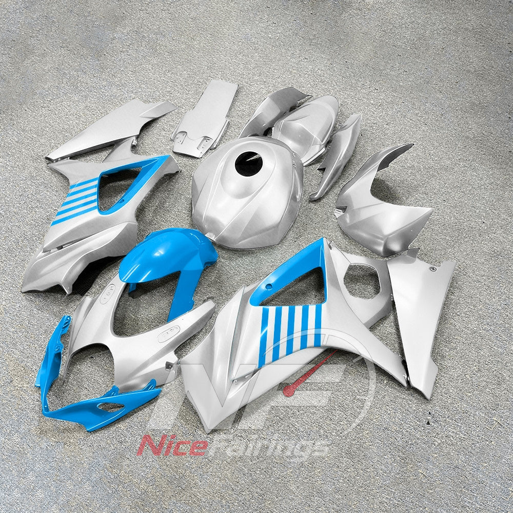 Motorcycle Cowling Kit Fits 2007-2008 Suzuki GSX-R1000 | NiceFairings - front angle image